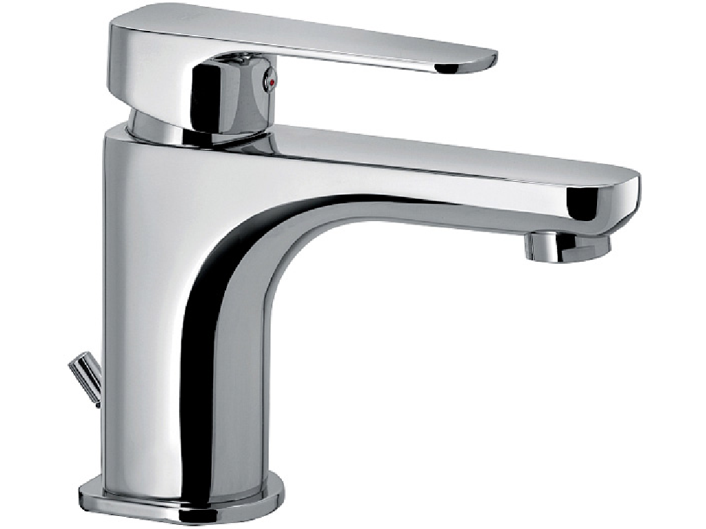 MISCELATORE LAVABO PAFFONI CROMATO CON SCARICO AUTOMATICO Ø 1"1/4 LINEA SLY