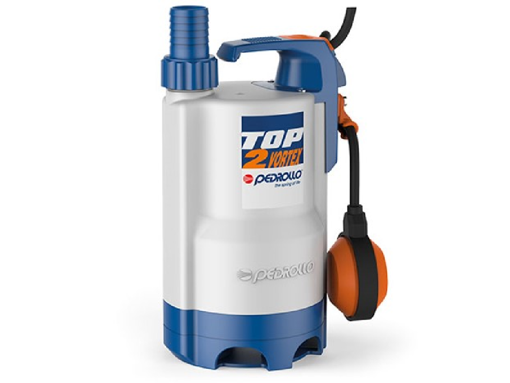 ELETTROPOMPA PEDROLLO TOP 3-VORTEX SOMMERGIBILE PER ACQUE SPORCHE MONOFASE HP 0,75