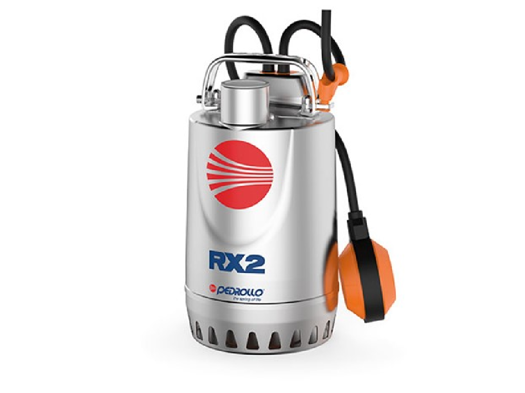 ELETTROPOMPA PEDROLLO RXm 4 SOMMERGIBILE DA DRENAGGIO IN ACCIAIO INOX MONOFASE HP 1