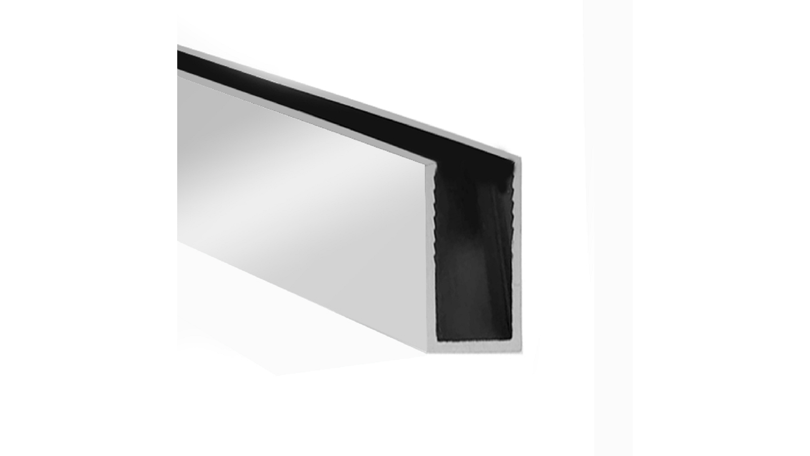 PROFILO BASSO CON GUARNIZIONE A SPILLO PER WALK-IN ESSENTIAL cm 163