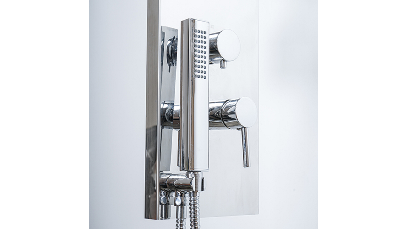 PARETE ATTREZZATA TREND LUCIDA Inox Lucido - Image 2