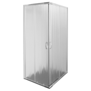 BOX DOCCIA 2 LATI CRISTALLO OPACO 4MM SERIE QUATTRO cm 68-78