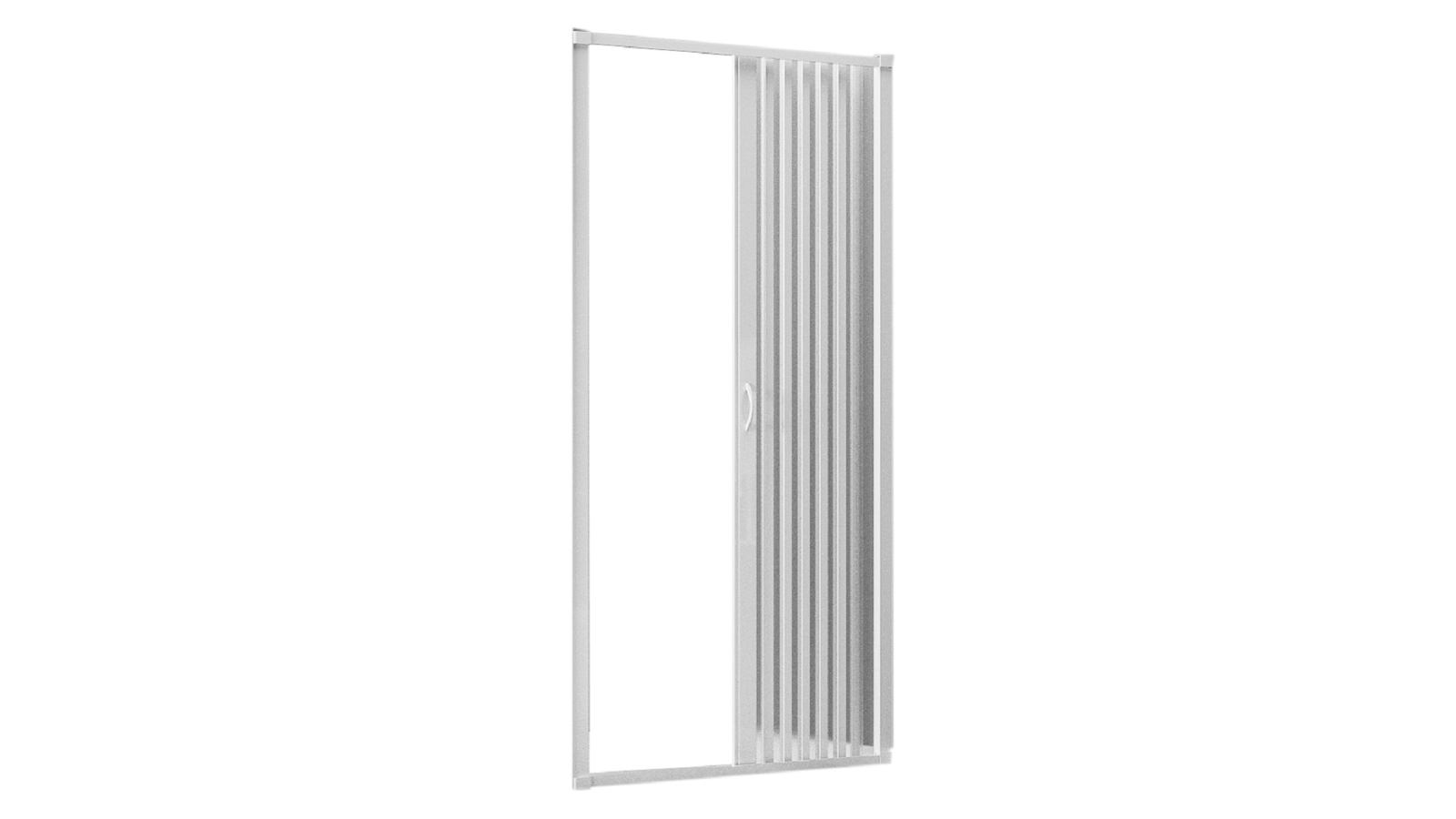 BOX DOCCIA A NICCHIA SOFFIETTO MOD. LUCA LINEA PLISSE' cm 120