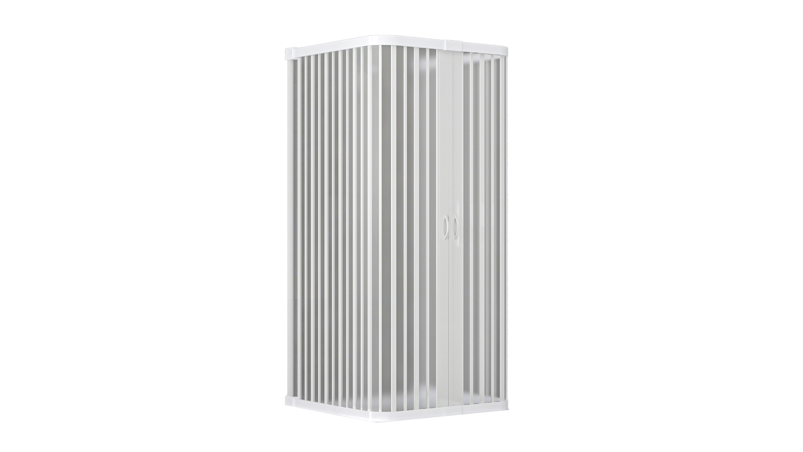 BOX DOCCIA 3 LATI A SOFFIETTO RID. MOD. CONO LINEA PLISSE' cm 95x95x95 - Image 3