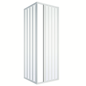 BOX DOCCIA 2 LATI SOFFIETTO RIDUCIBILE MODELLO LORIS LUX cm 80 x 80