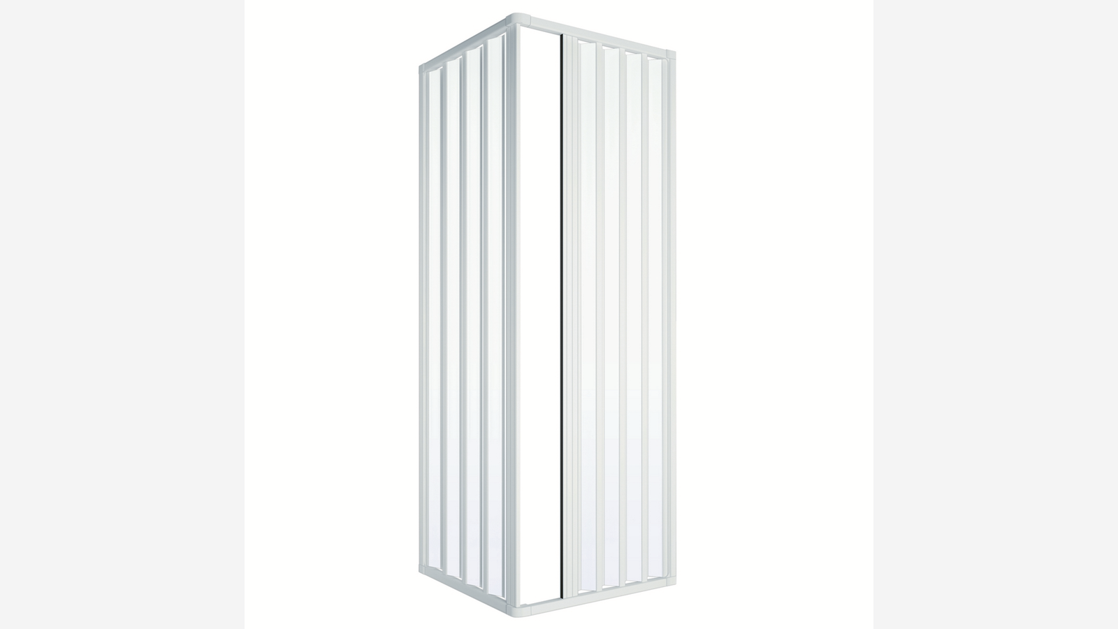 BOX DOCCIA 2 LATI SOFFIETTO RIDUCIBILE MODELLO LORIS LUX cm 80 x 80