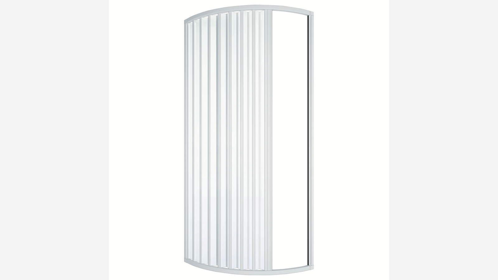 BOX DOCCIA SEMICIRCOLARE ASIMMETRICO MOD. TINA LUX cm 70x90 Sx