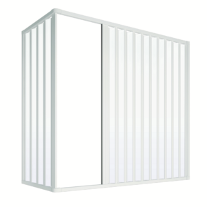 BOX VASCA SOFFIETTO 2 LATI RIDUCIBILE MOD. MERY LUX cm 70 x 170