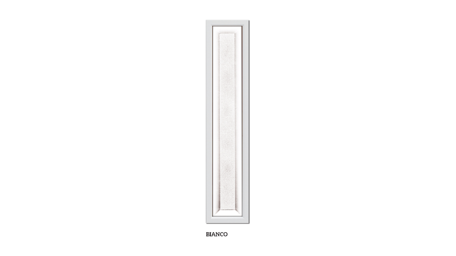 PORTA D'ARREDO PER INTERNO A SOFFIETTO CON VETRO MOLATO BIANCO cm 100 x 214 - Image 2