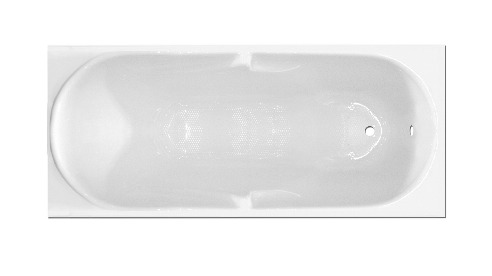 GUSCIO VASCA RETTANGOLARE MOD. ITACA cm. 170 x 70 s/Pannello