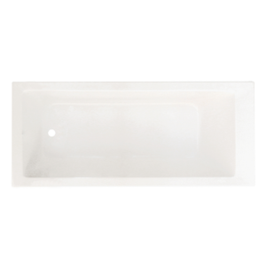 GUSCIO VASCA RETTANGOLARE MOD. AGATA SENZA PANNELLI cm 160 x 70