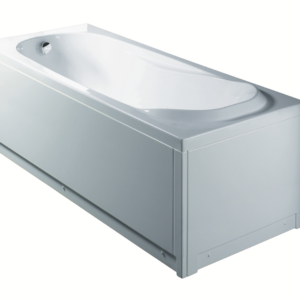 VASCA RETTANGOLARE SENZA IDROMASSAGGIO C/PANNELLI MOD. DIAMANTE cm. 150 x 70