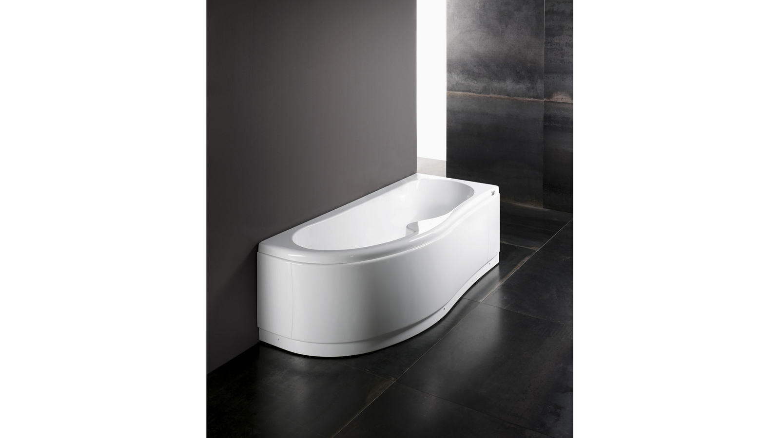 GUSCIO VASCA RETTANGOLARE MOD. GENNY CON PANNELLO cm 170 x 70 dx