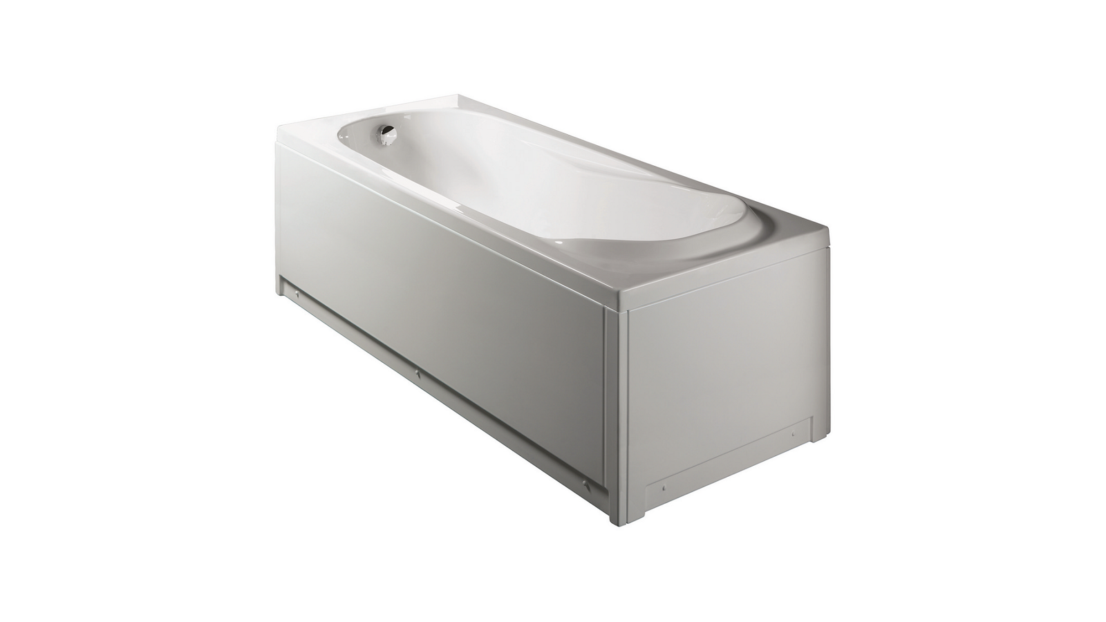 VASCA CON TELAIO E PANNELLI MOD. GINEVRA cm 150 x 70