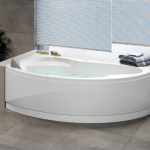 VASCA ANGOLARE ASIMMETRICA SEMICIRCOLARE VOGUE 165x85 sx vasca Hydro