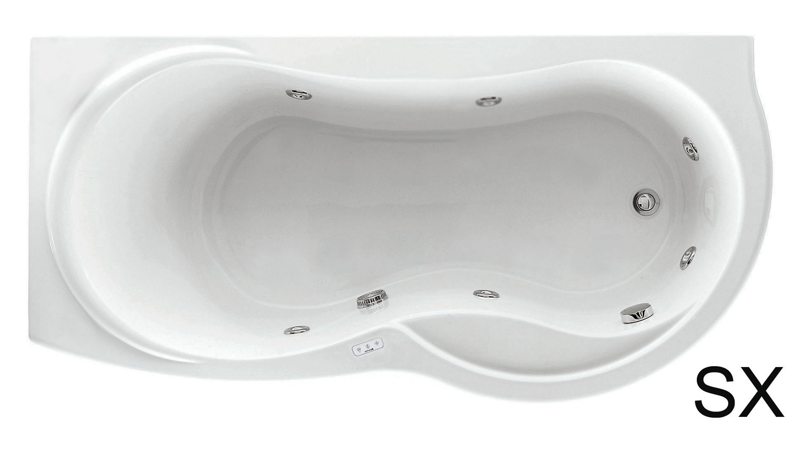VASCA ANGOLARE VENUS 170x70 sx Hydro
