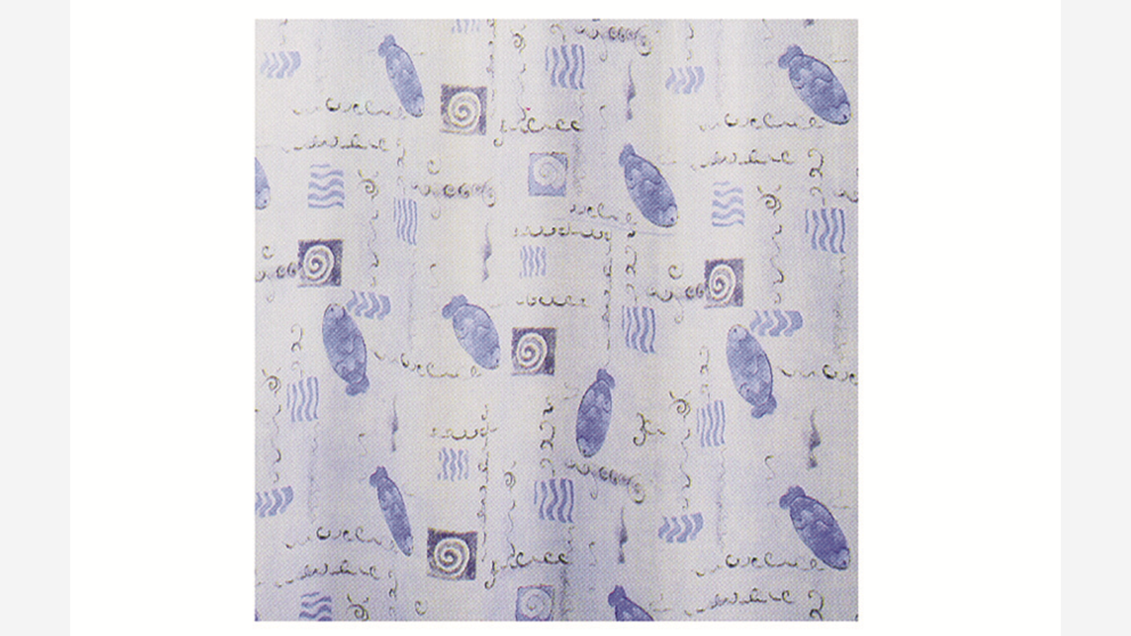 TENDA PER DOCCIA 2 LATI CM. 180 X 200 Mod. Acquarello -