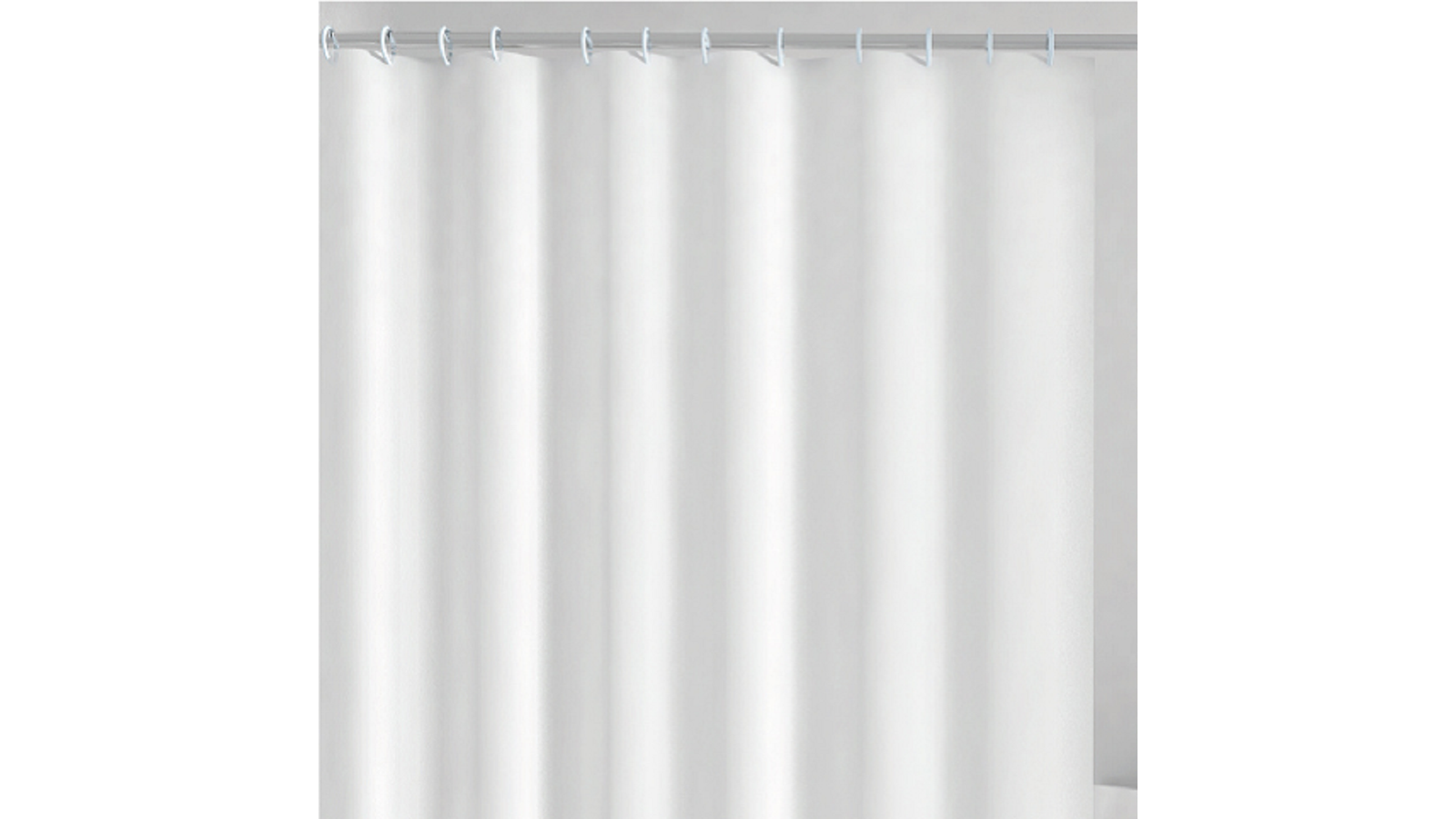 TENDA PER DOCCIA IN VINILE MOD. WHITE cm 180x200
