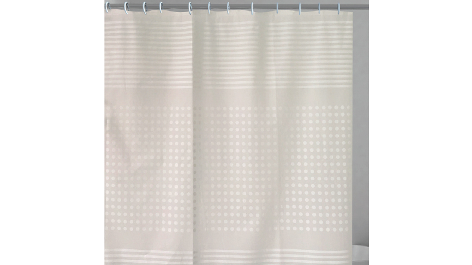 TENDA DOCCIA IN VINILE MOD. NUVOLA cm 120x200