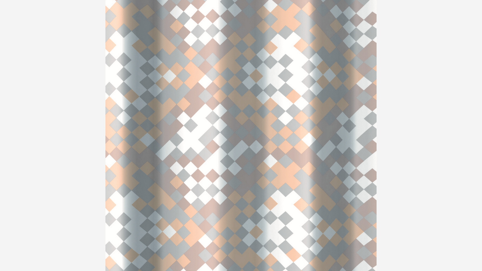 TENDA PER DOCCIA 2 LATI IN TESSUTO CM. 120 X 200 Mod. Framm. Beige -