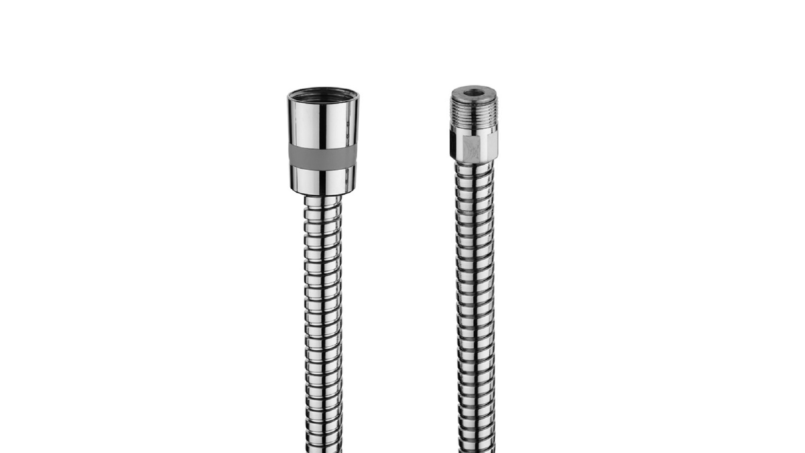 FLEX IN OTTONE DOPPIA AGGRAFFATURA DM 12 CON TUBO RETINATO cm 150