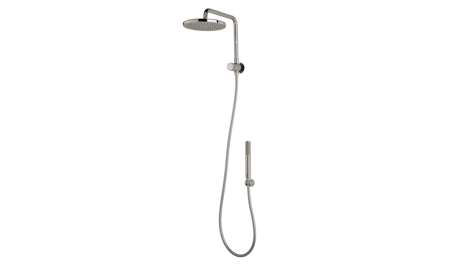 KIT BRACCIO DOCCIA CON SOFFIONE E DOCCETTA OKI RENOVATION Cromo