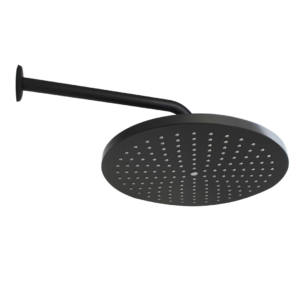 SOFFIONE SOFT BLACK COMPLETO DI BRACCIO