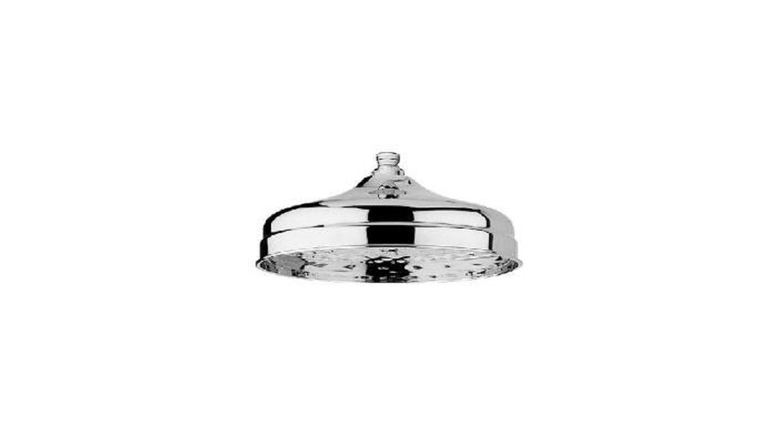 SOFFIONE IN OTTONE CROMO Diam. 200 mm