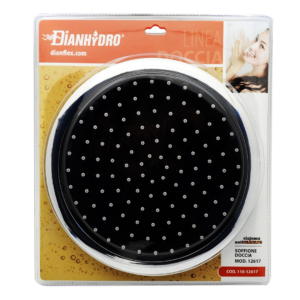 SOFFIONE DOCCIA TONDO MODELLO 12617 DIAM. 228 Nero