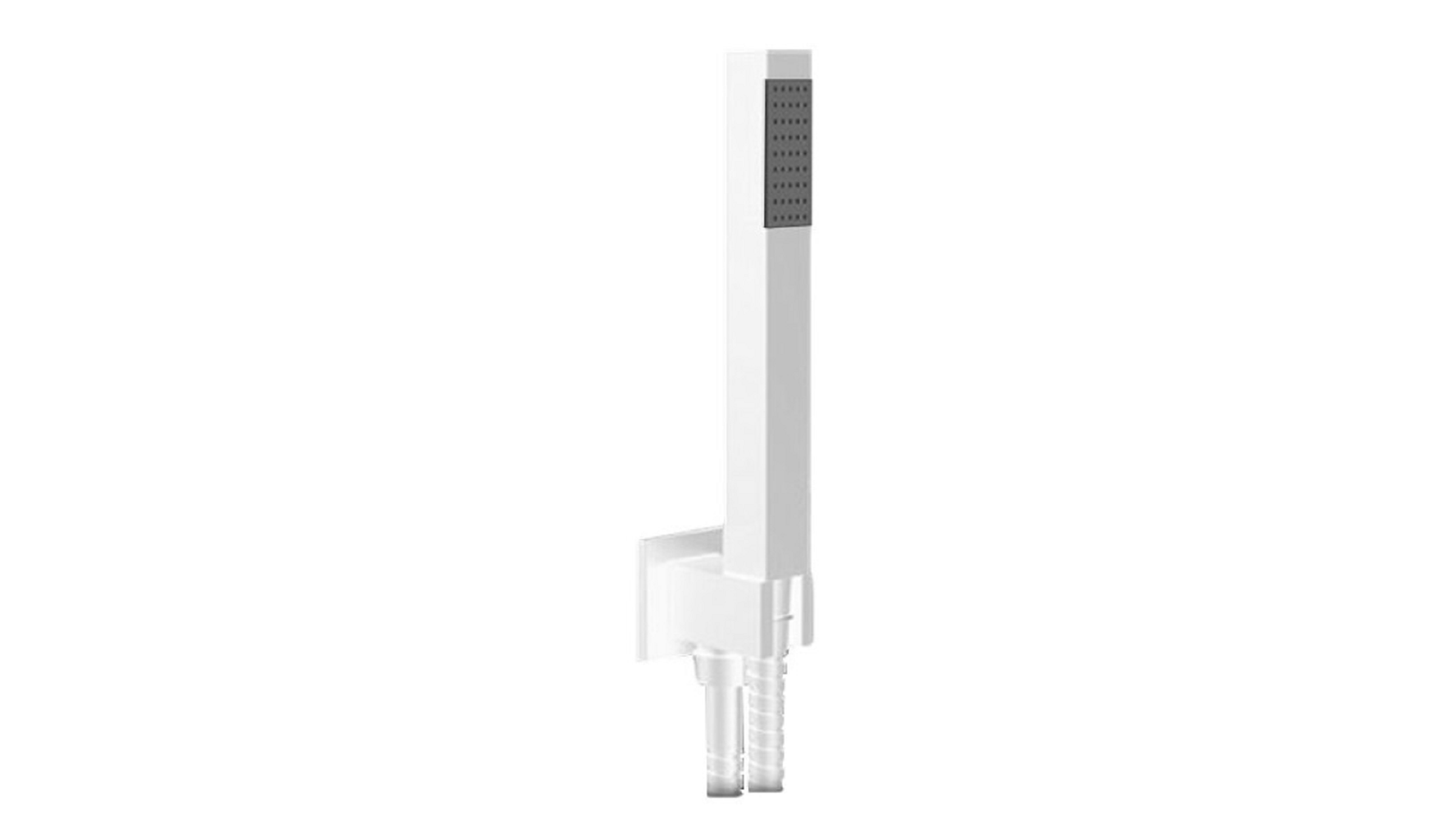 KIT DOCCETTA MINIMALE QUADRA Bianco Opaco