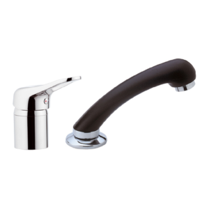 MIXER COMPLETO CON DOCCIA ESTRAIBILE LINEA PARRUCCHIERI -
