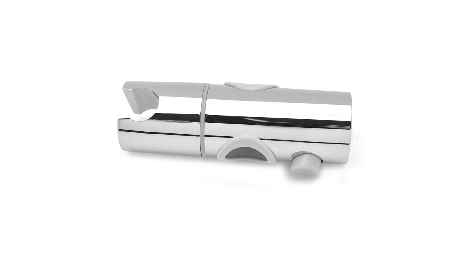 SUPPORTO SCORREVOLE IN ABS CROMATO PER ASTE D. 22 MM Cromo