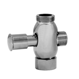 DEVIATORE IN OTTONE CROMATO PER COLONNA DOCCIA Cromo