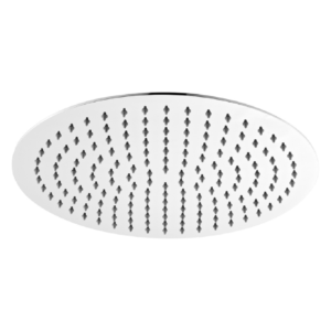 SOFFIONE DOCCIA TONDO ULTRA SLIM ACCIAIO INOX Diam. 350 mm