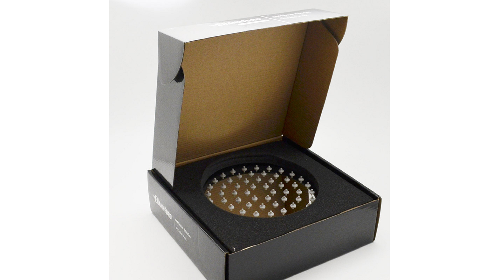 SOFFIONE DOCCIA TONDO ULTRA SLIM ACCIAIO INOX Diam. 200 mm - Image 4