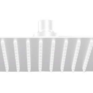 SOFFIONE SLIM QUADRO Bianco Opaco cm 25 x 25
