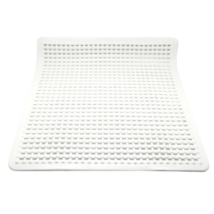 TAPPETO ANTISCIVOLO PER DOCCIA CM 52X52 Bianco
