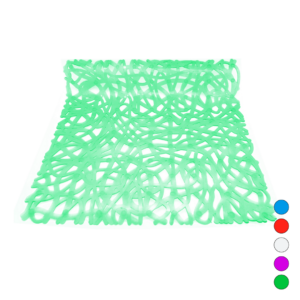 TAPPETO ANTISCIVOLO PER DOCCIA MOD. MIX CM 52x52 Verde