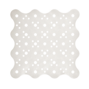 TAPPETO DOCCIA QUADRO CM 51 X 51 Bianco