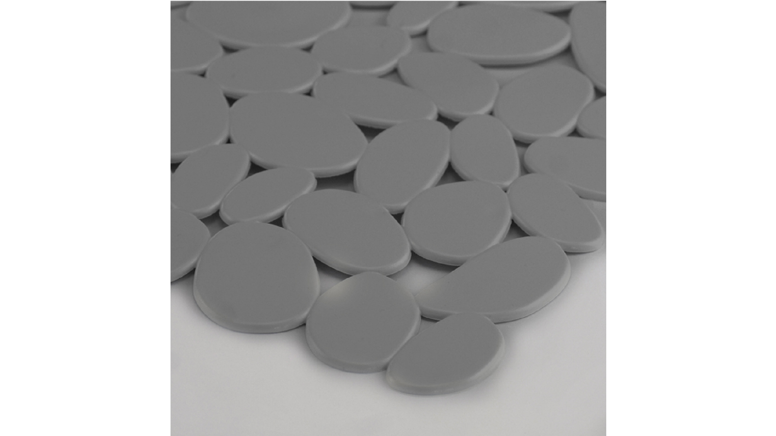 TAPPETO VASCA MOD. SASSOLINI CM 36 X 72 Grigio