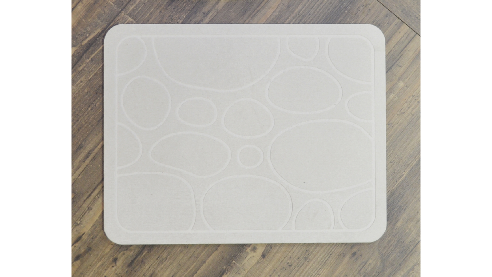 TAPPETINO DA BAGNO MR DRY FANTASIE BOLLE cm. 60 x 39 - H. 0.9