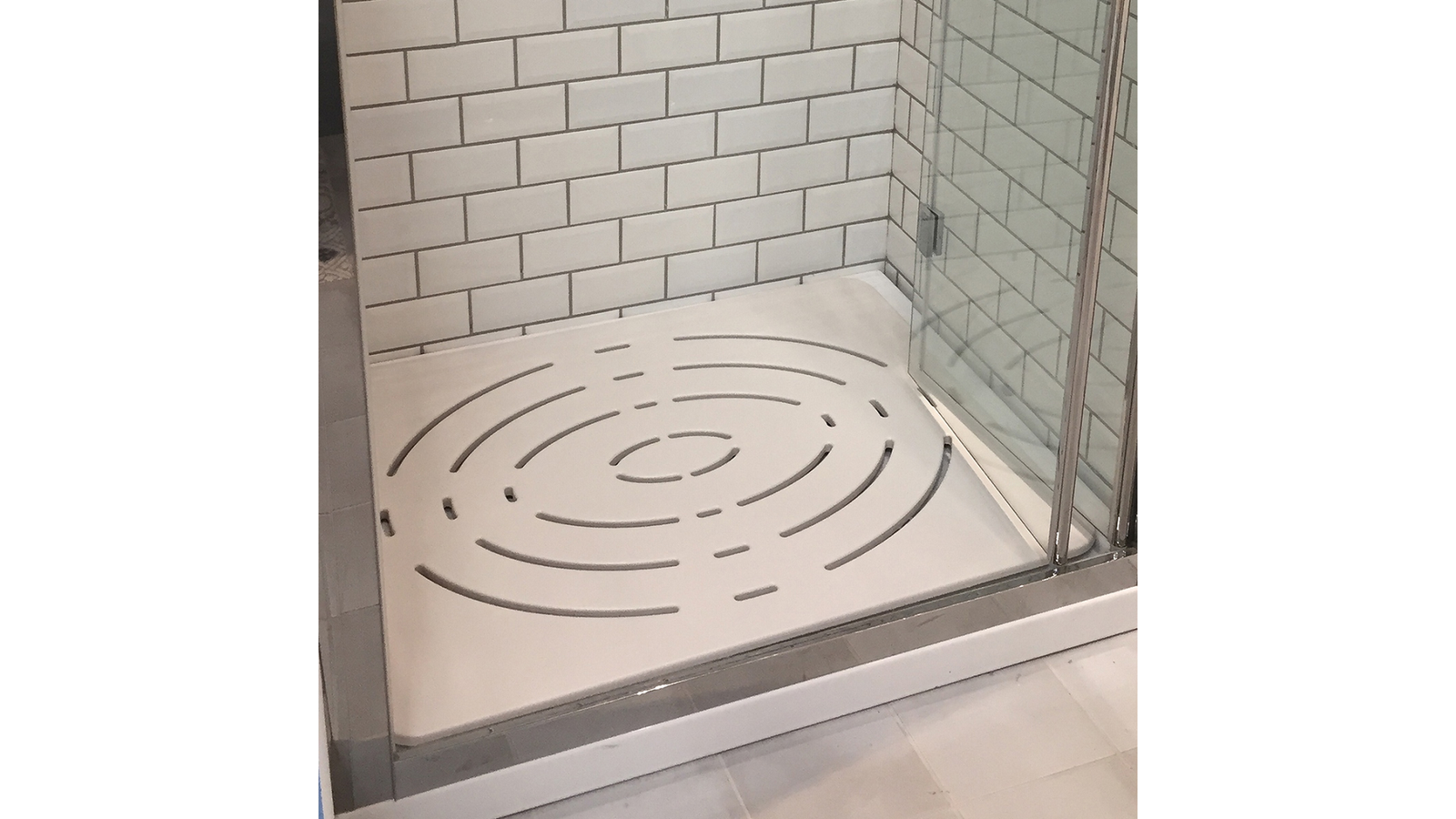 PEDANA PER PIATTI DOCCIA SENZA BORDO 79x119 p/pia 80x120 Bianco Ava