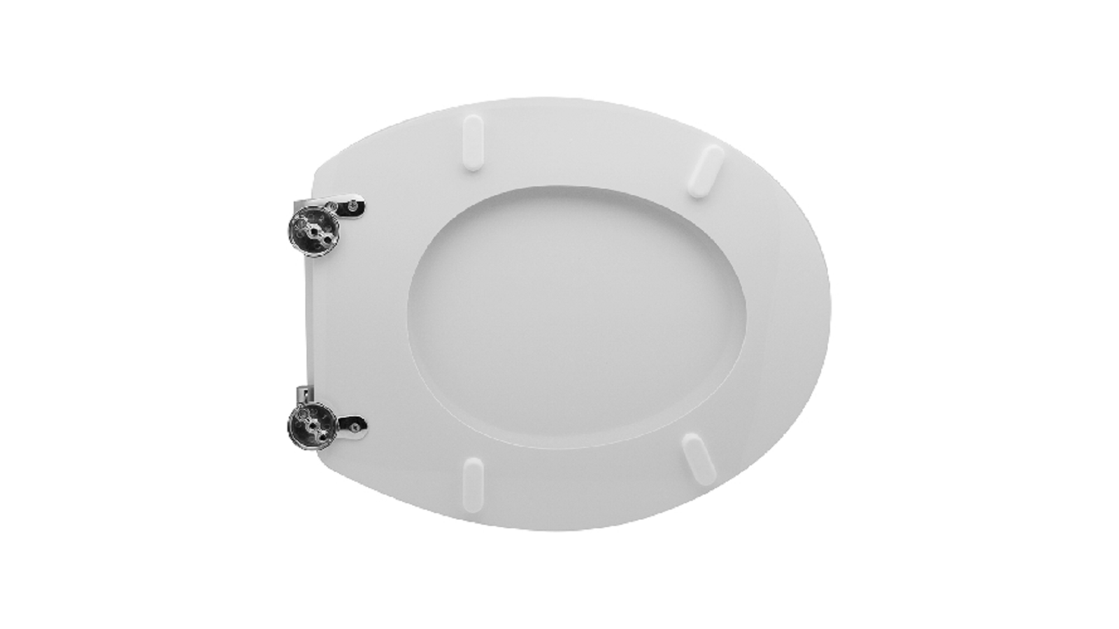 SEDILE WC UNIVERSALE IN LEGNO BIANCO - Image 2