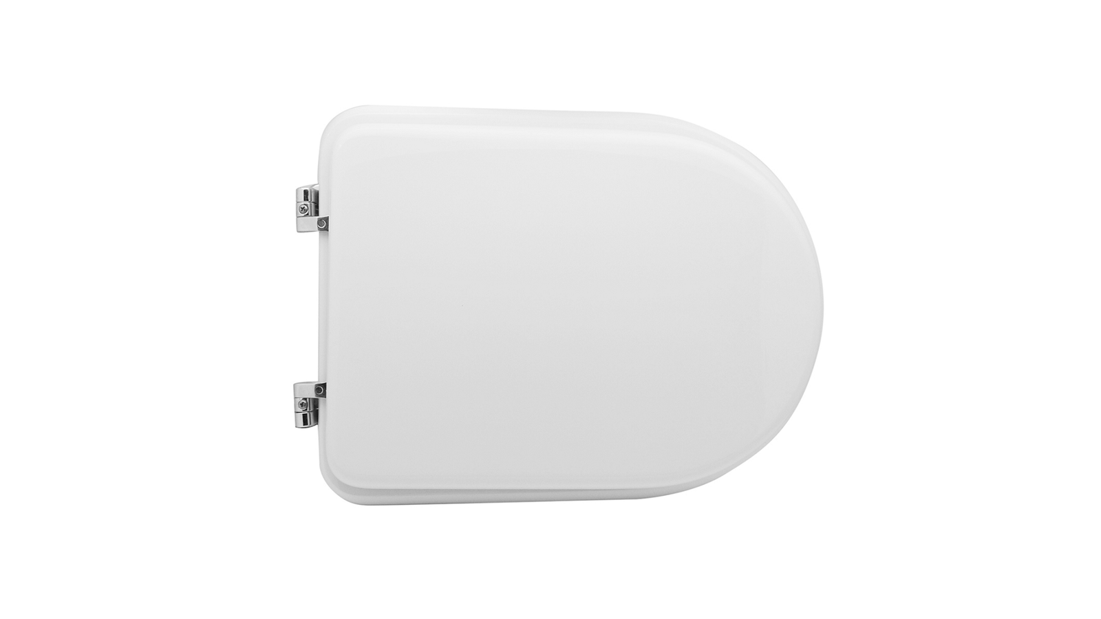 SEDILE WC PER AZZURRA VASO ELIOS FORMA 7 BIANCO-CERNIERE A PASSANTI