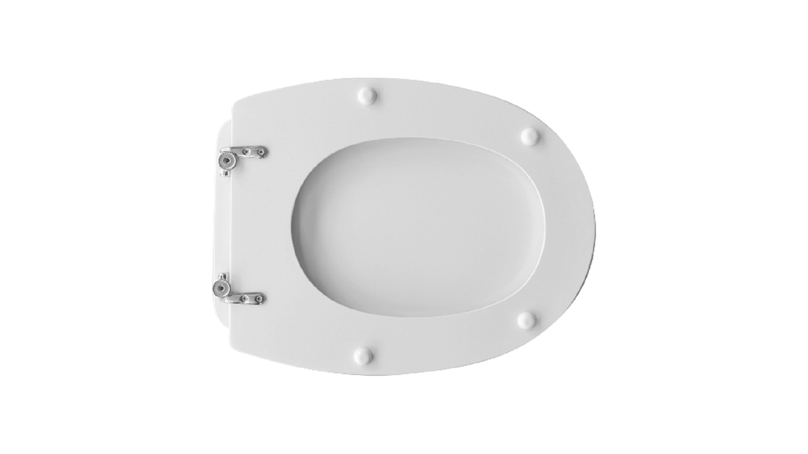 SEDILE WC PER AZZURRA VASO NOVECENTO FORMA 6 BIANCO - Image 2