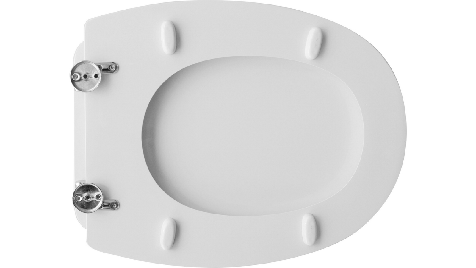 SEDILE WC PER AZZURRA VASO ZEUS FORMA 4 BIANCO - Image 2
