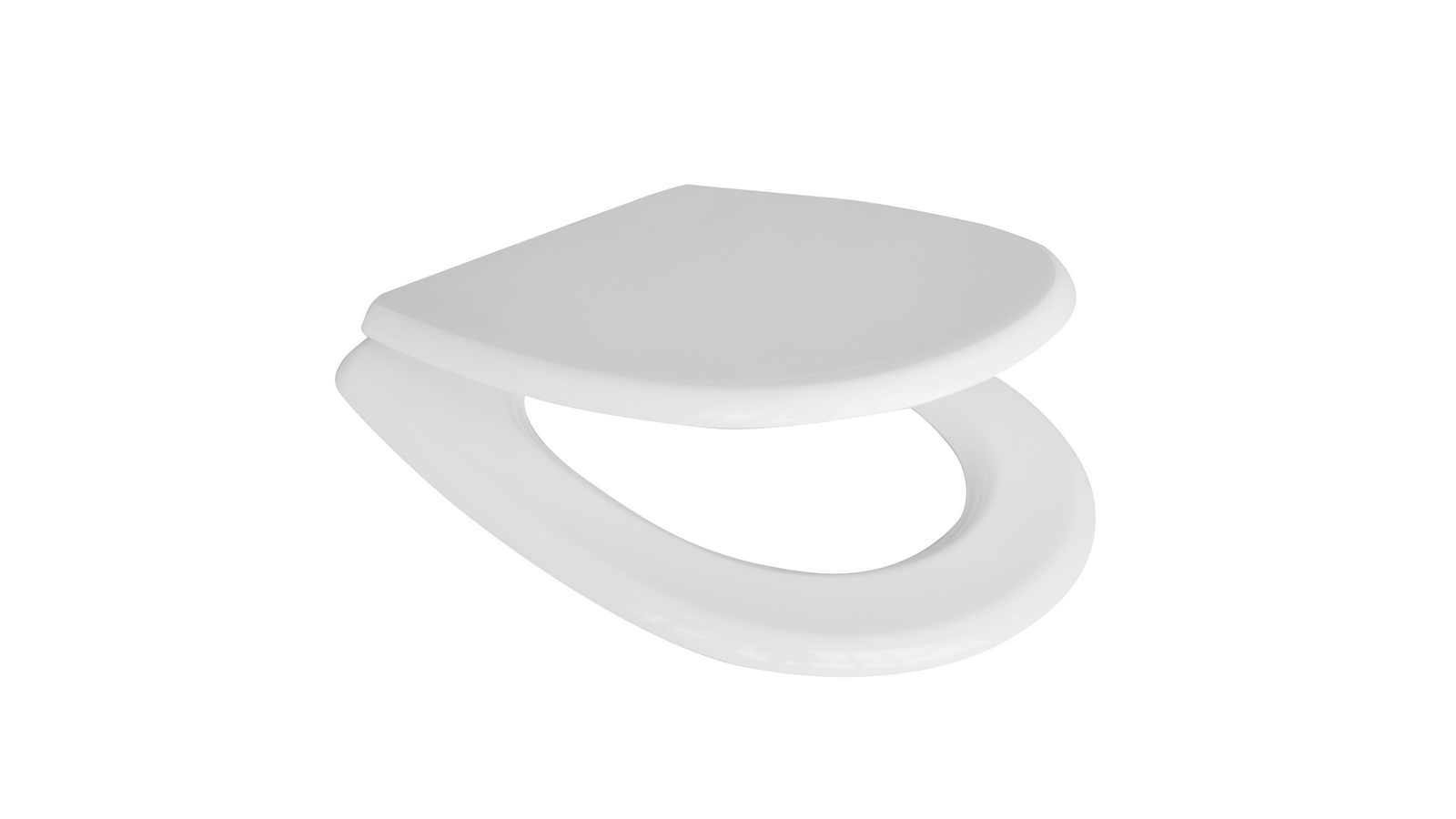 SEDILE WC PER CESAME VASO ARETUSA BIANCO CERNIERA REGOLABILE FORMA 6 BIANCO - Image 4