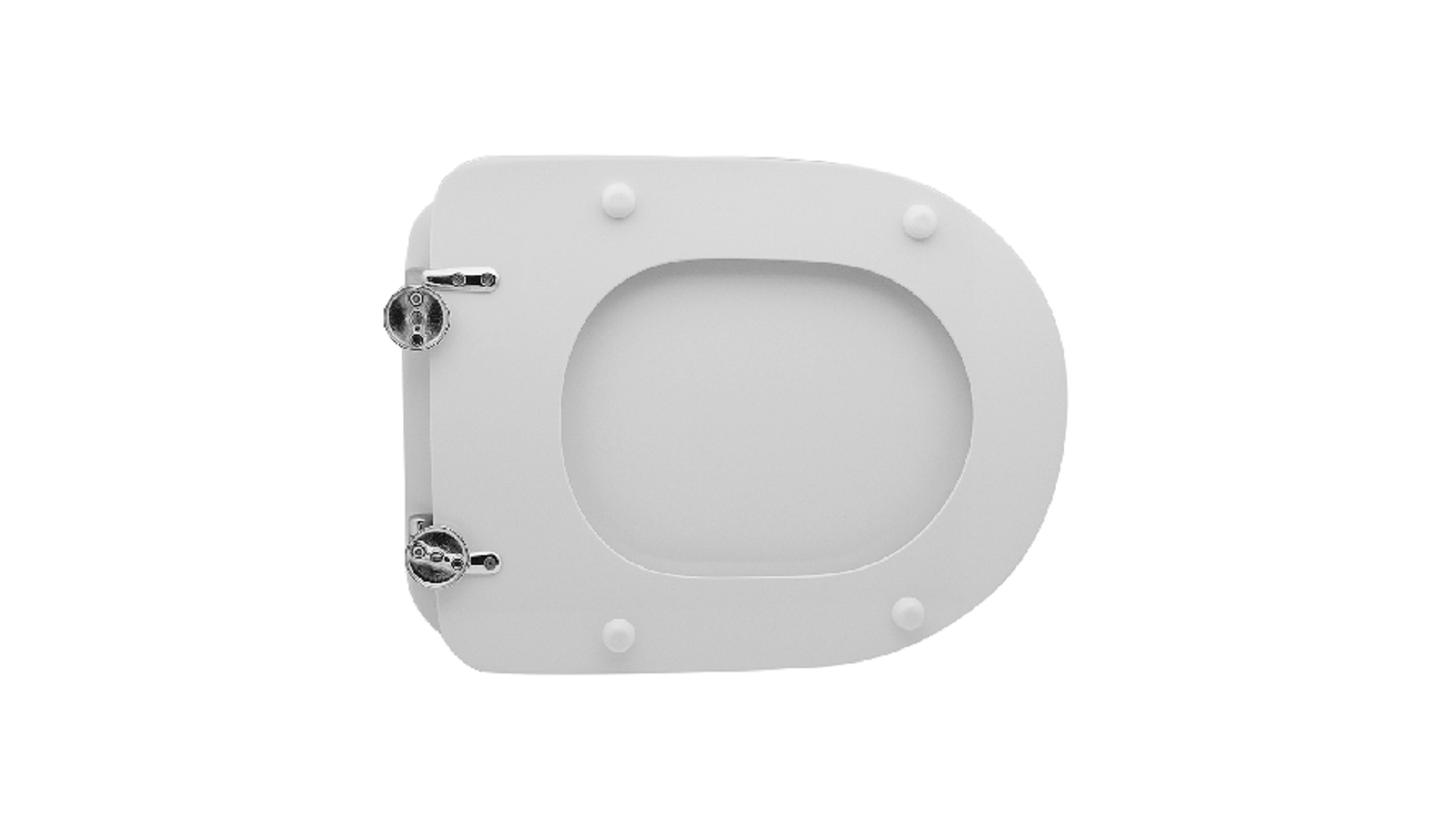 SEDILE WC PER CIELO VASO SMILE 48 FORMA 7 BIANCO - Image 2