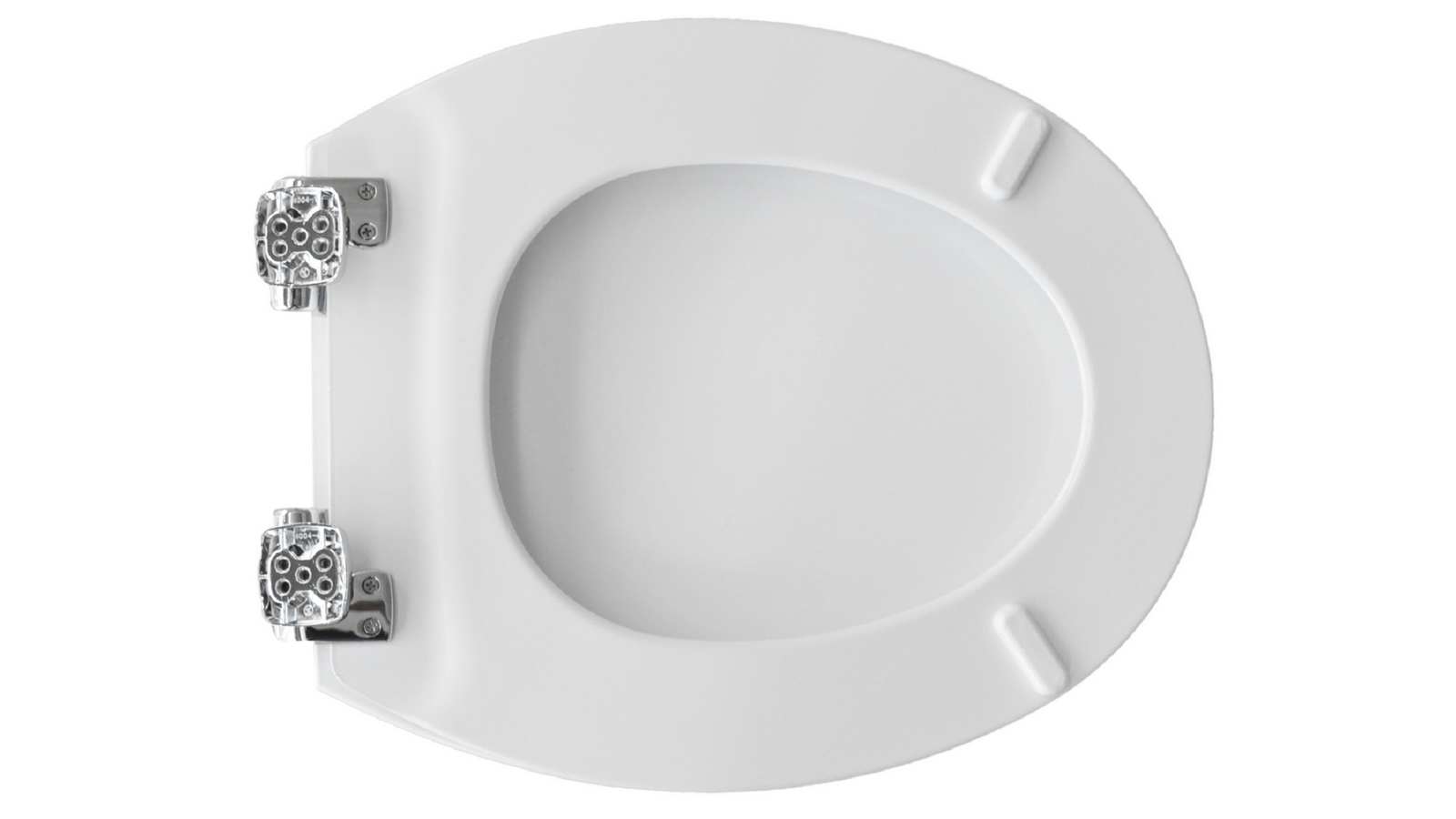 SEDILE WC UNIVERSALE CON CADUTA RALLENTATA FORMA 1 BIANCO - Image 2