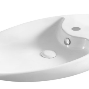 LAVABO DA APPOGGIO MONOFORO 73,5 X 39 CM IN CERAMICA
